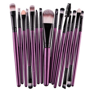 15Pcs Makeup Brushes Set