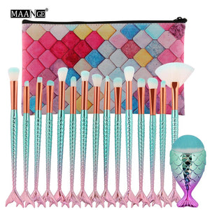 16Pcs *NEW* Makeup Brushes Set