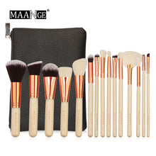 Load image into Gallery viewer, 15pcs Luxurious Makeup Brushes Set