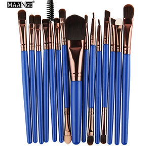 15Pcs Makeup Brushes Set