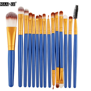 15Pcs Makeup Brushes Set