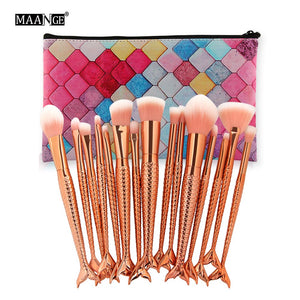 16Pcs *NEW* Makeup Brushes Set