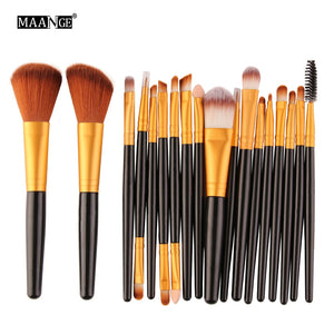 Makeup Brushes Tool Set Cosmetic Powder