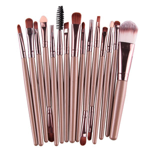 15Pcs Makeup Brushes Set