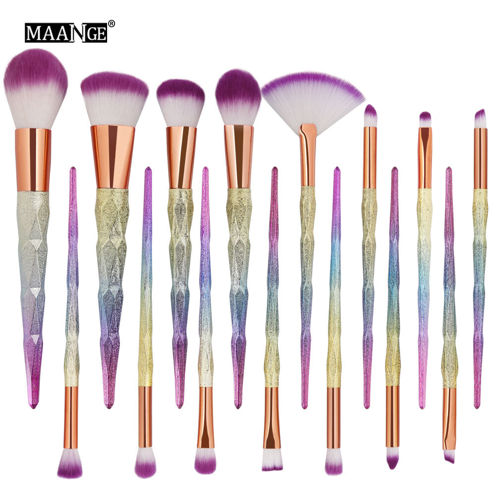 15Pcs *NEW* Makeup Brushes Set