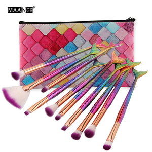 16Pcs *NEW* Makeup Brushes Set