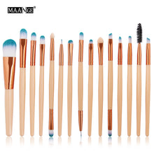 Load image into Gallery viewer, 15pcs Pro Makeup Brushes Set