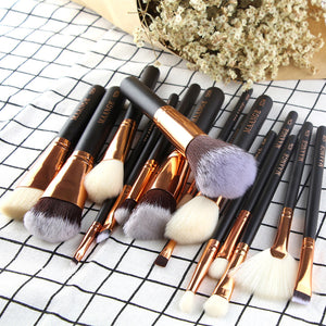 15pcs Luxurious Makeup Brushes Set