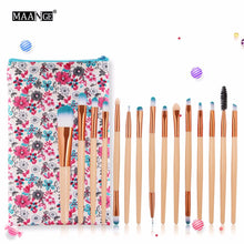 Load image into Gallery viewer, 15pcs Pro Makeup Brushes Set