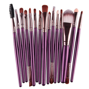 15Pcs Makeup Brushes Set