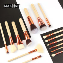 Load image into Gallery viewer, 15pcs Luxurious Makeup Brushes Set